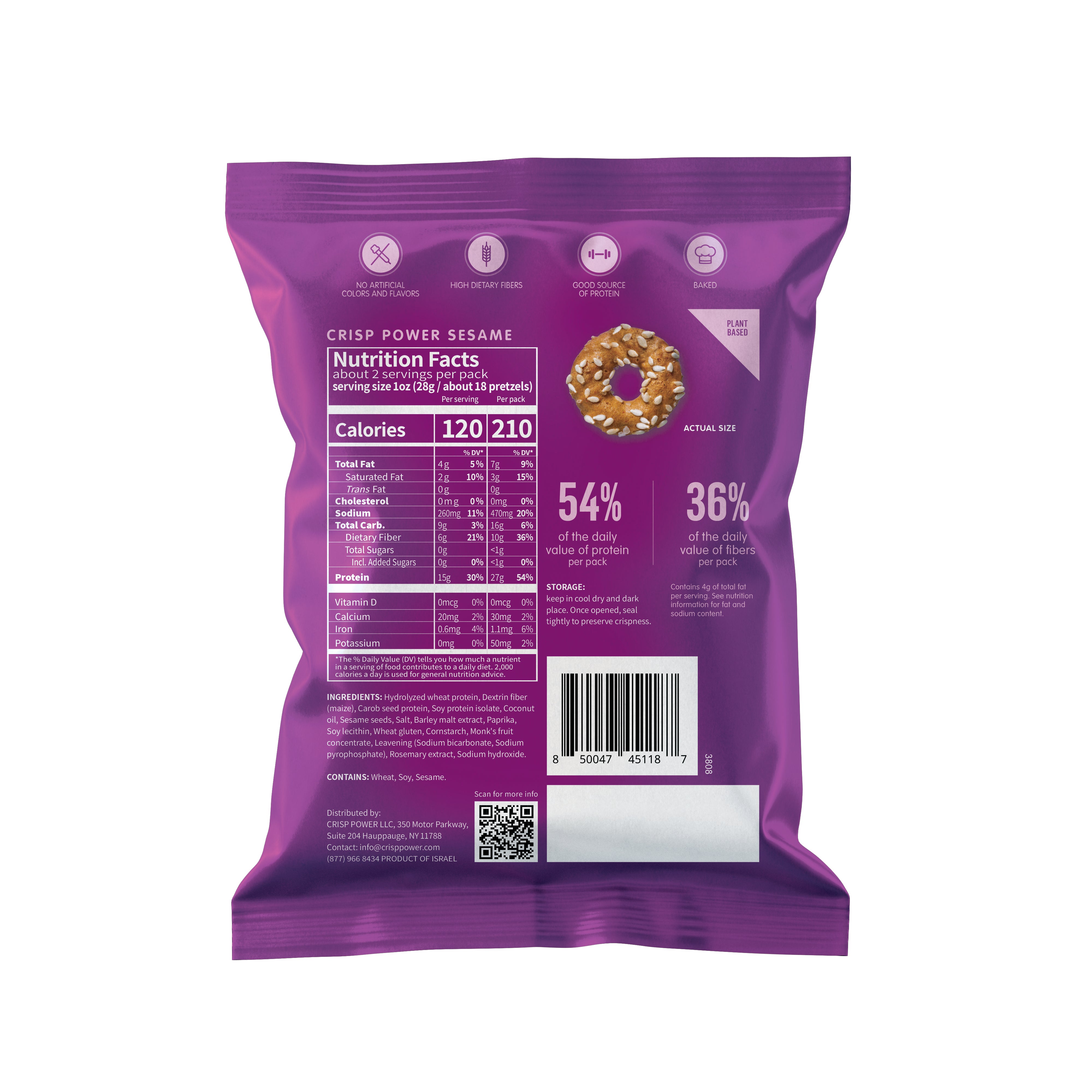 #Flavor_Sesame #Size_One Bag