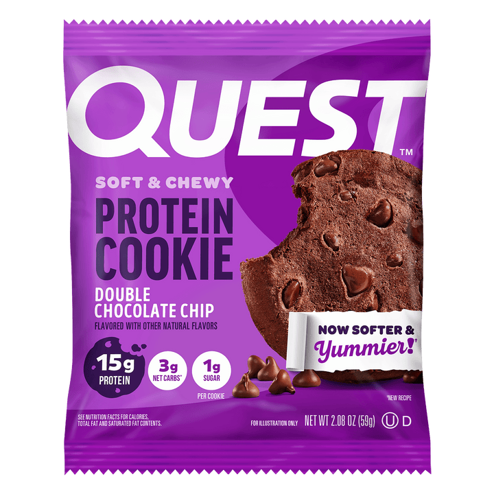 Quest Protein Cookies - Double Chocolate Chip