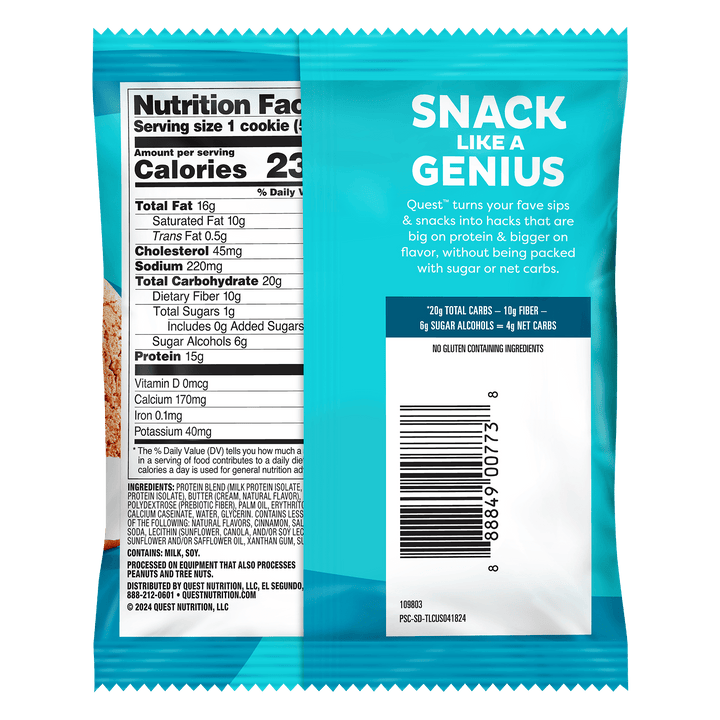 Quest Nutrition Protein Cookie - Snickerdoodle