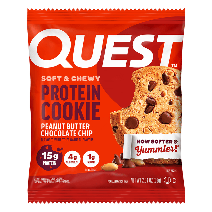 Quest Protein Cookies - Peanut Butter Chocolate Chip