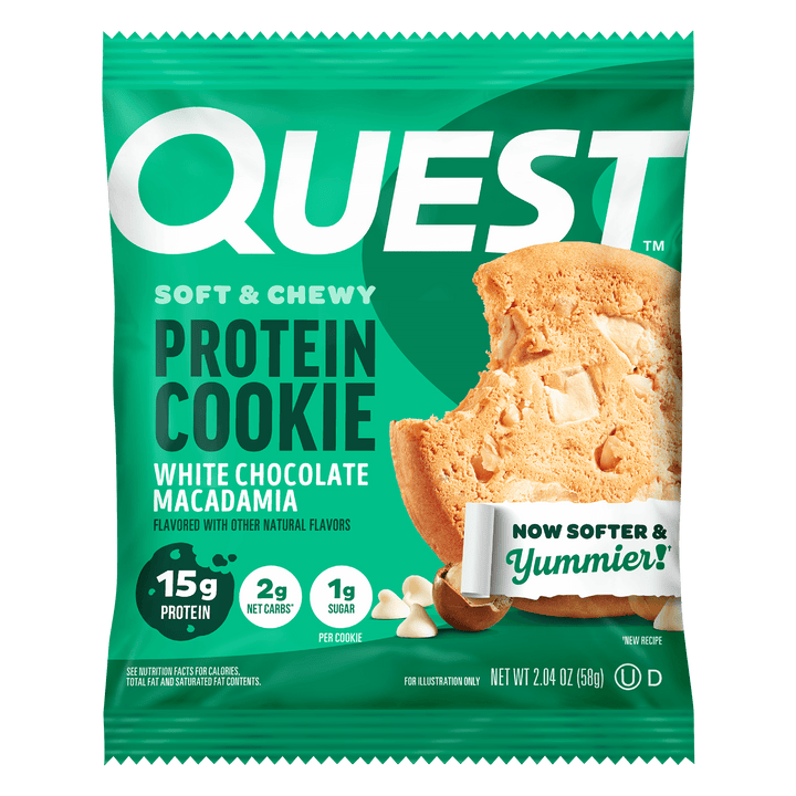 Quest Nutrition Protein Cookie - White Chocolate Macadamia