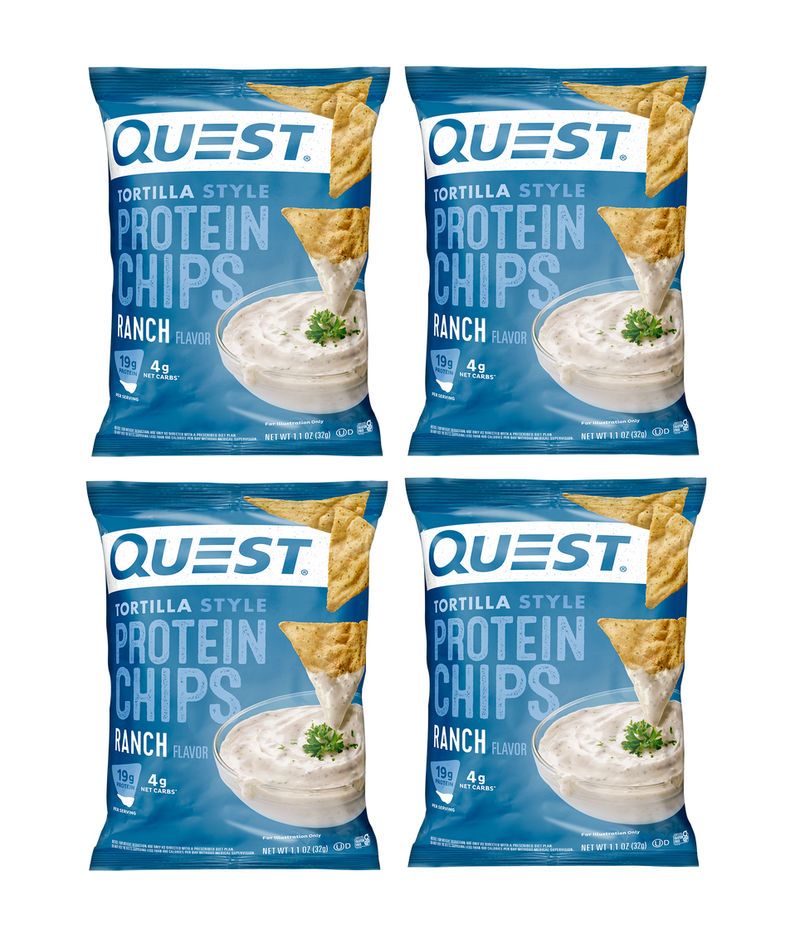 Quest Tortilla Style Protein Chips - Ranch