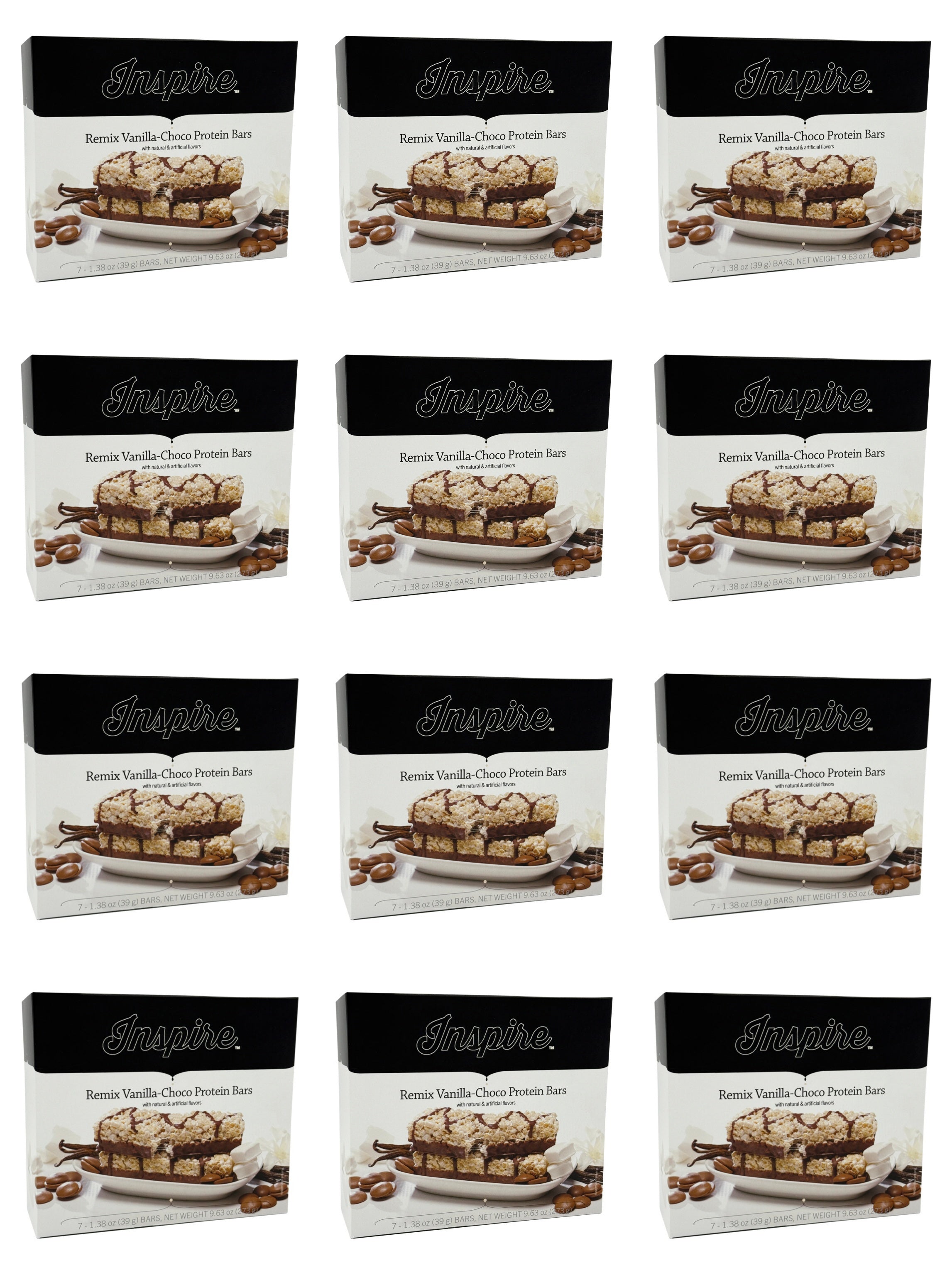 Inspire 15g Protein & Fiber Bars by Bariatric Eating - "Remix" Vanilla Choco
