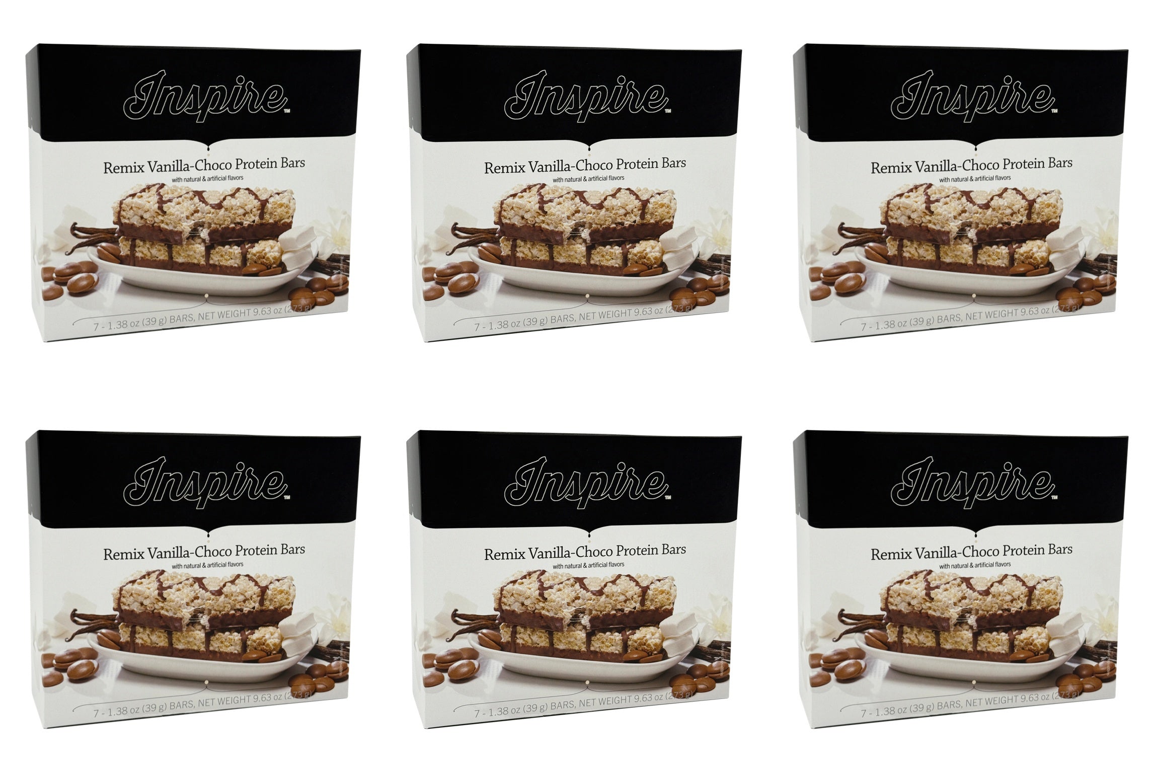 Inspire 15g Protein & Fiber Bars by Bariatric Eating - "Remix" Vanilla Choco