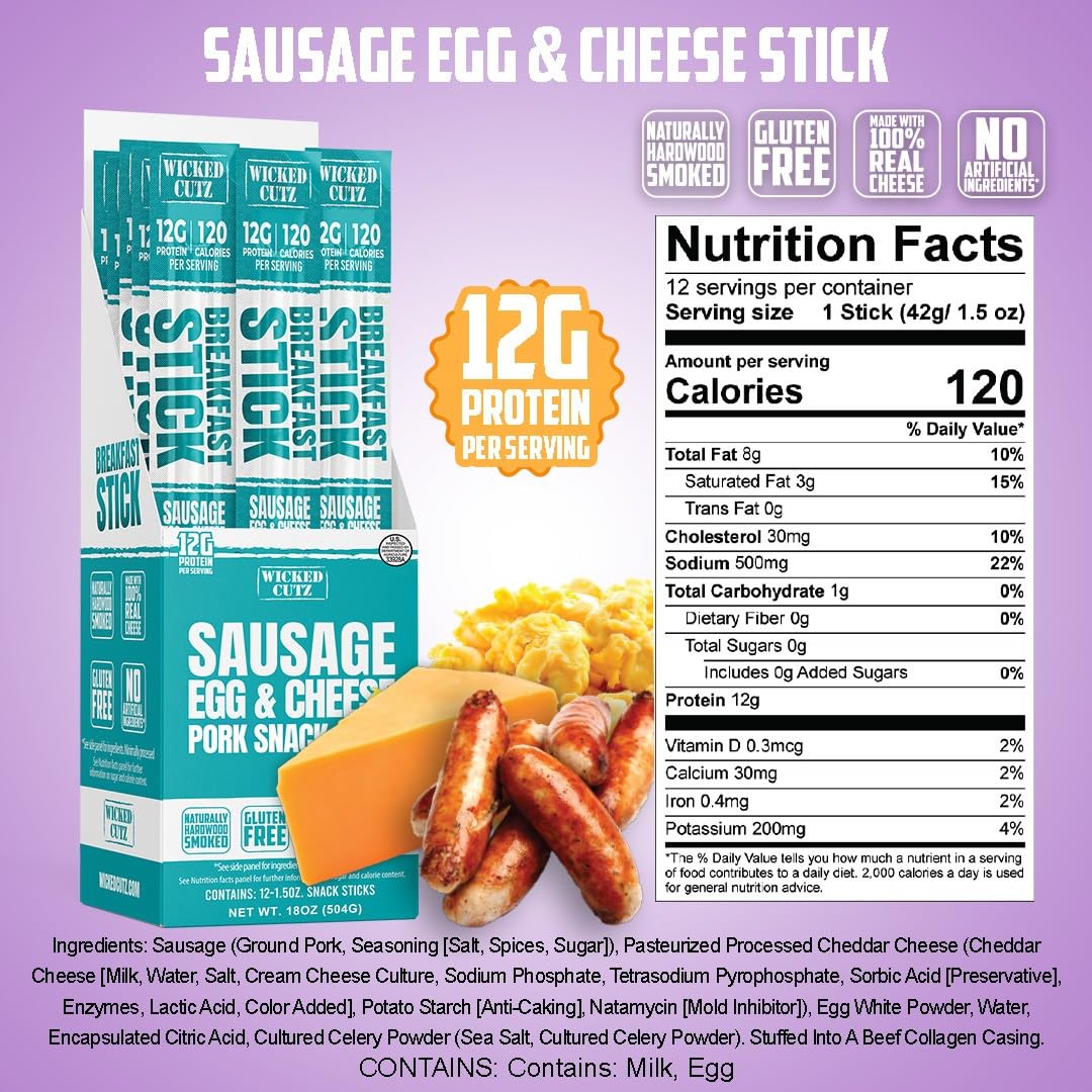#Flavor_Sausage Egg & Cheese