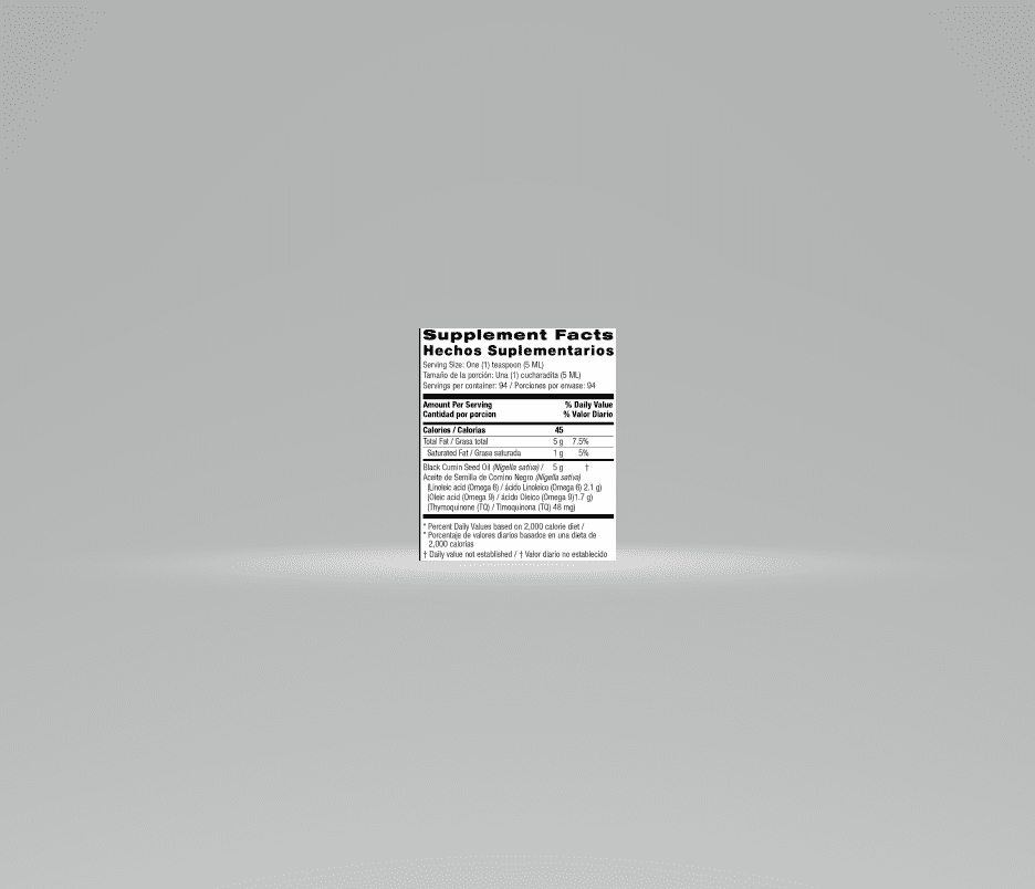 Bio Nutrition Inc Black Seed Oil 16 fl oz