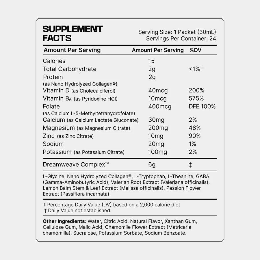 #Formula_Reset: Sleep + Recovery Aid