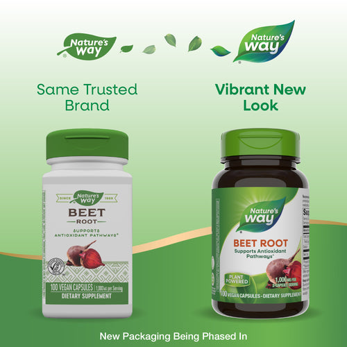 Nature's Way Beet Root 100 vegan capsules