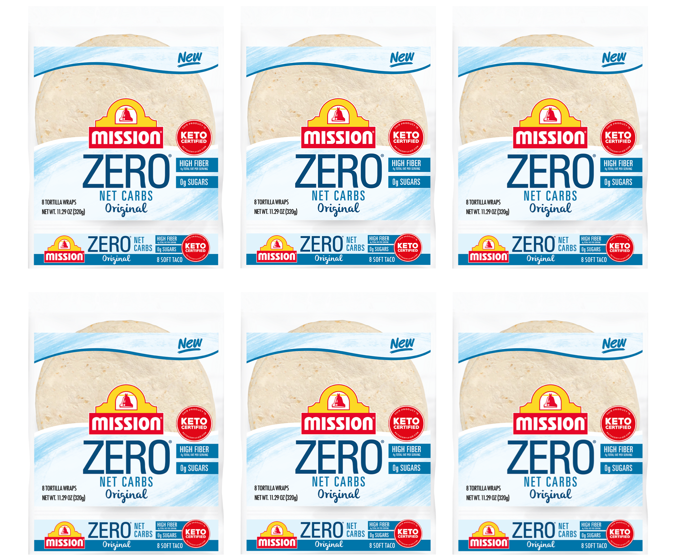 #Flavor_Soft Taco, Original (8 tortillas), 11.29 oz (CLEARANCE: Best by July 28, 2025) #Size_6-Pack