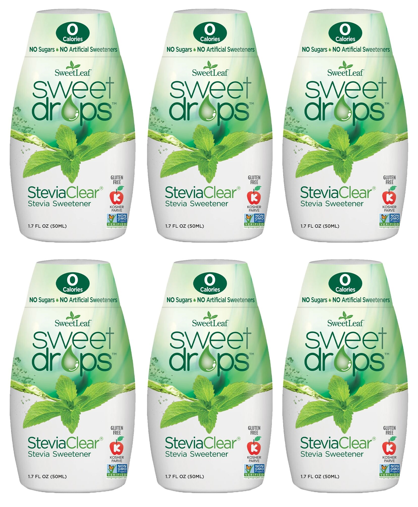 #Flavor_SteviaClear #Size_6-Pack