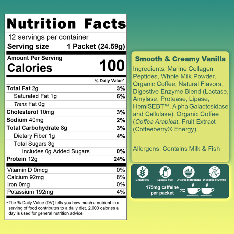 #Flavor_Smooth & Creamy Vanilla