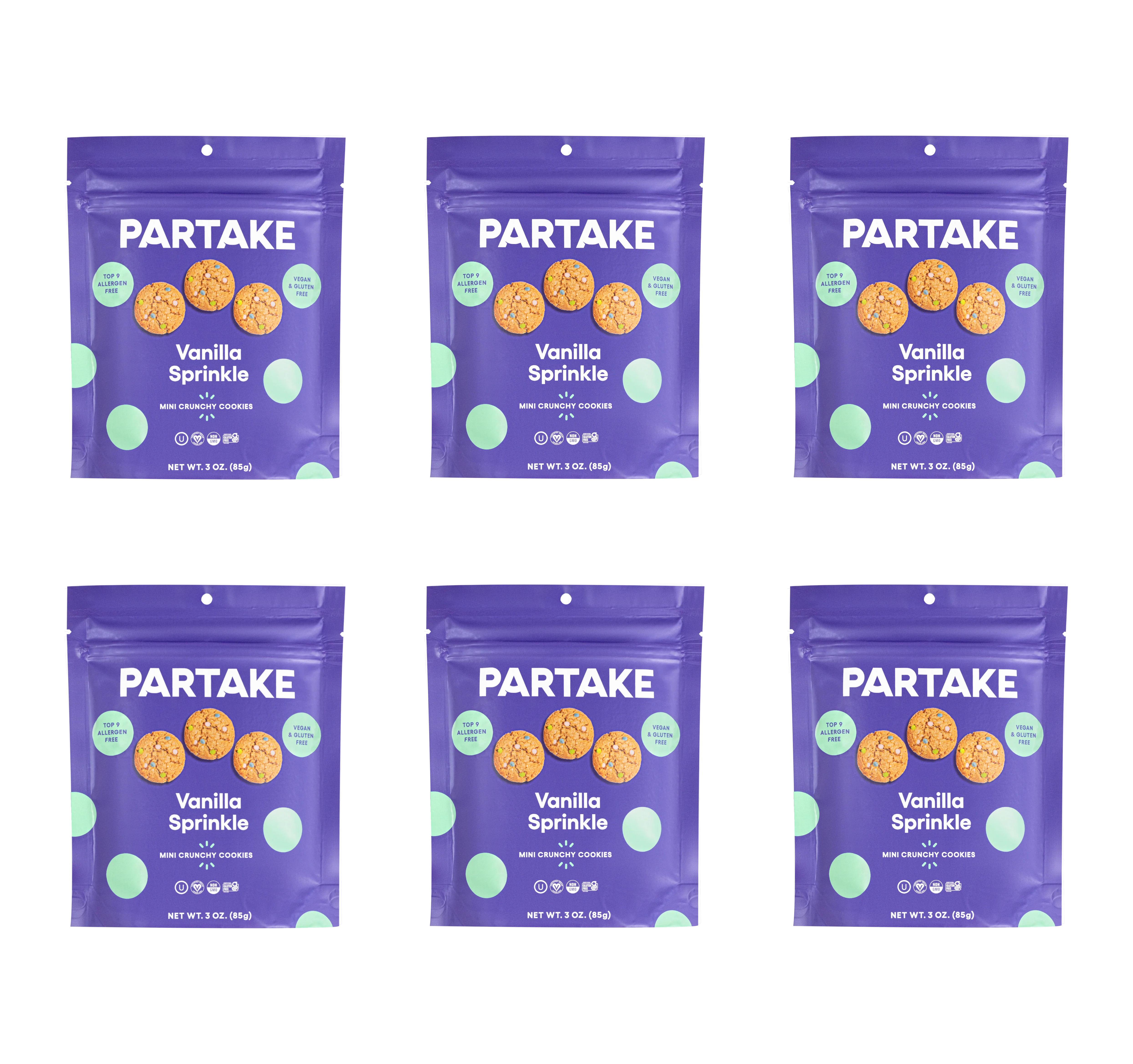 #Flavor_Vanilla Sprinkle #Size_6-Pack