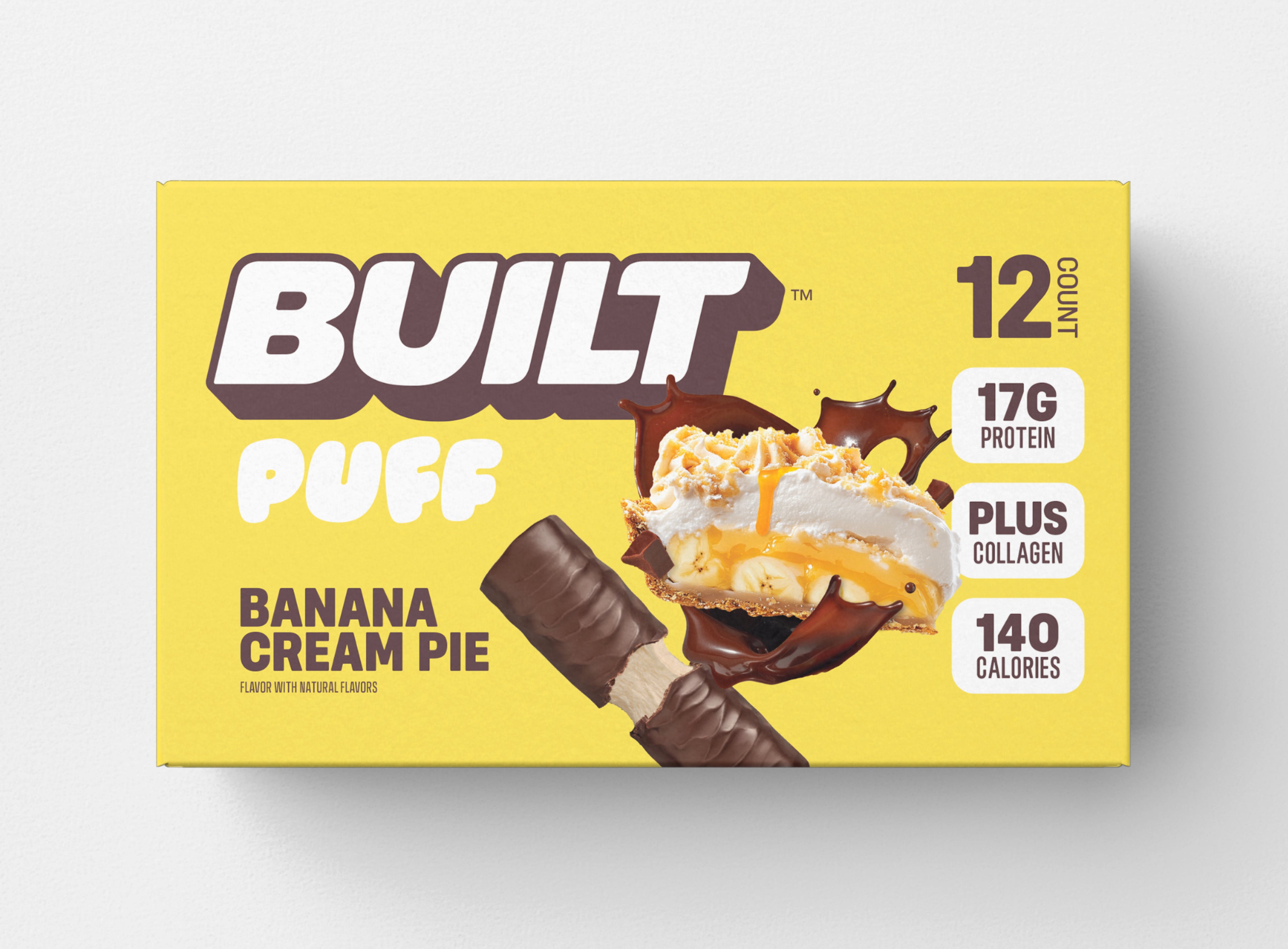 #Flavor_Banana Cream Pie #Size_12 Bars