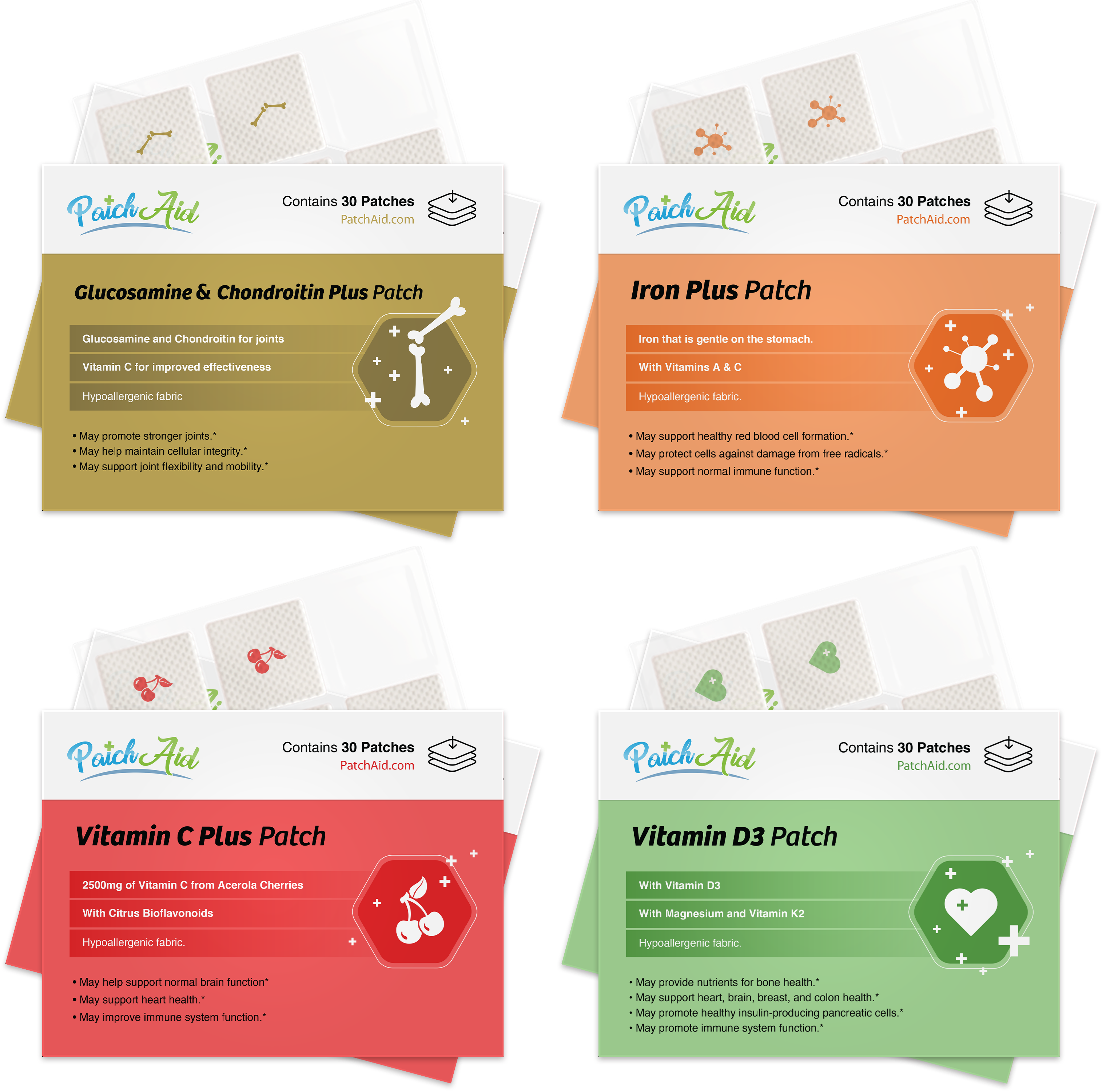 Weekend Warrior Vitamin Patch Pack by PatchAid - High-quality Vitamin Patch by PatchAid at BariatricPal Store