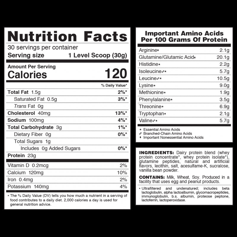 #Flavor_Vanilla Shake #Size_2lb Bag