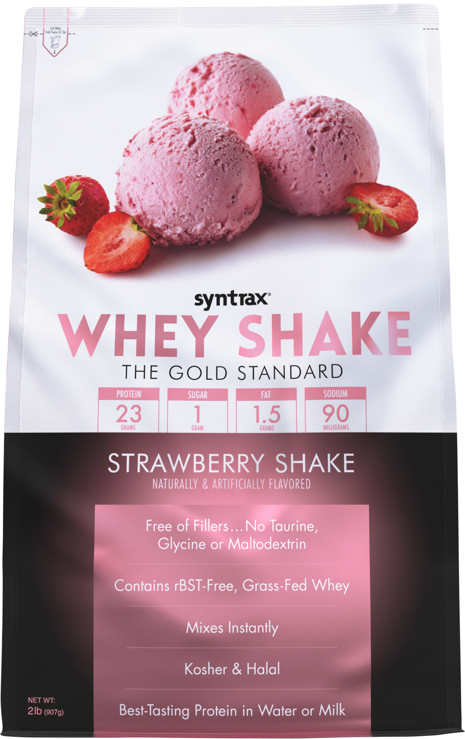 #Flavor_Strawberry Shake #Size_2lb Bag