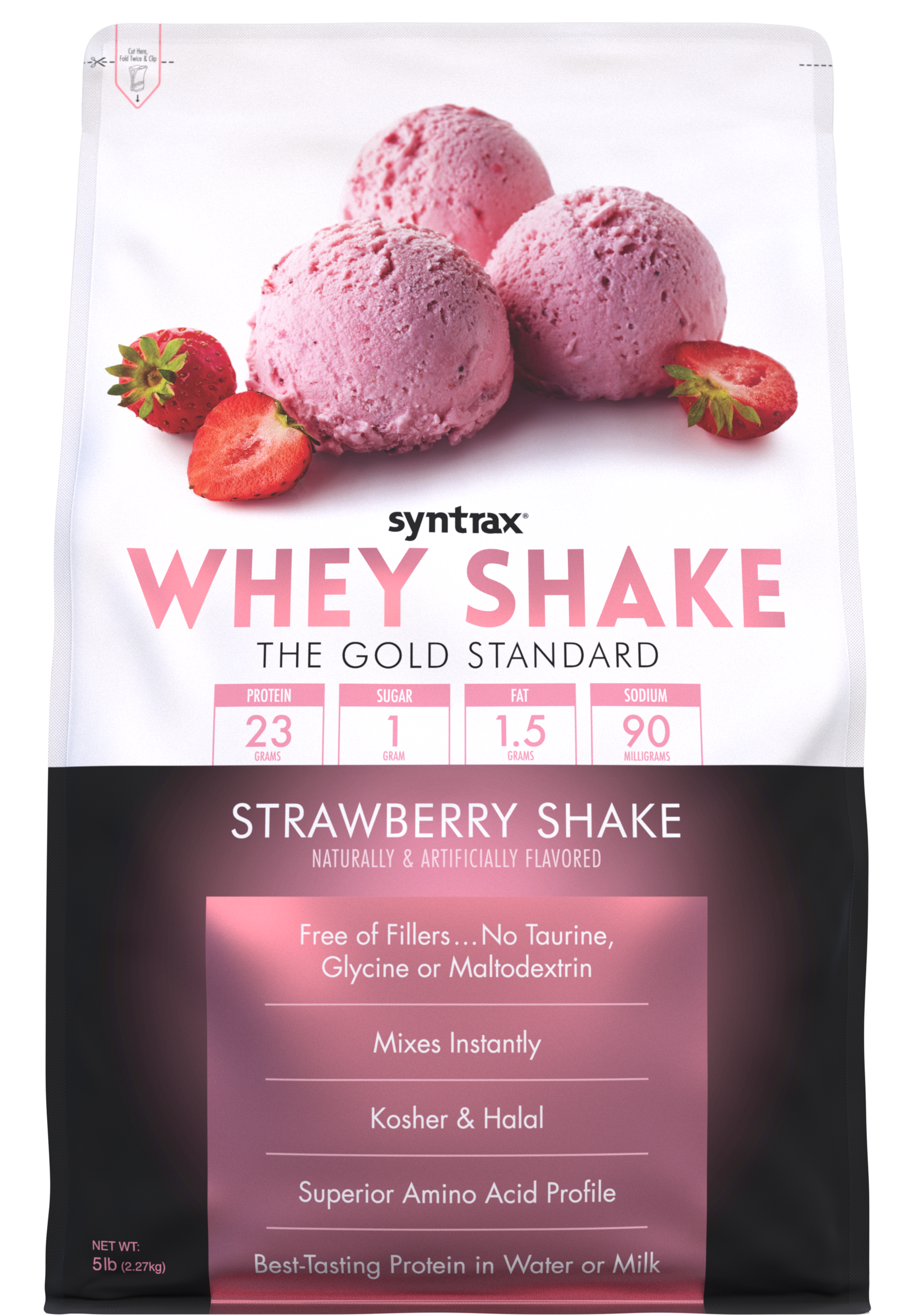 #Flavor_Strawberry Shake #Size_5lb Bag