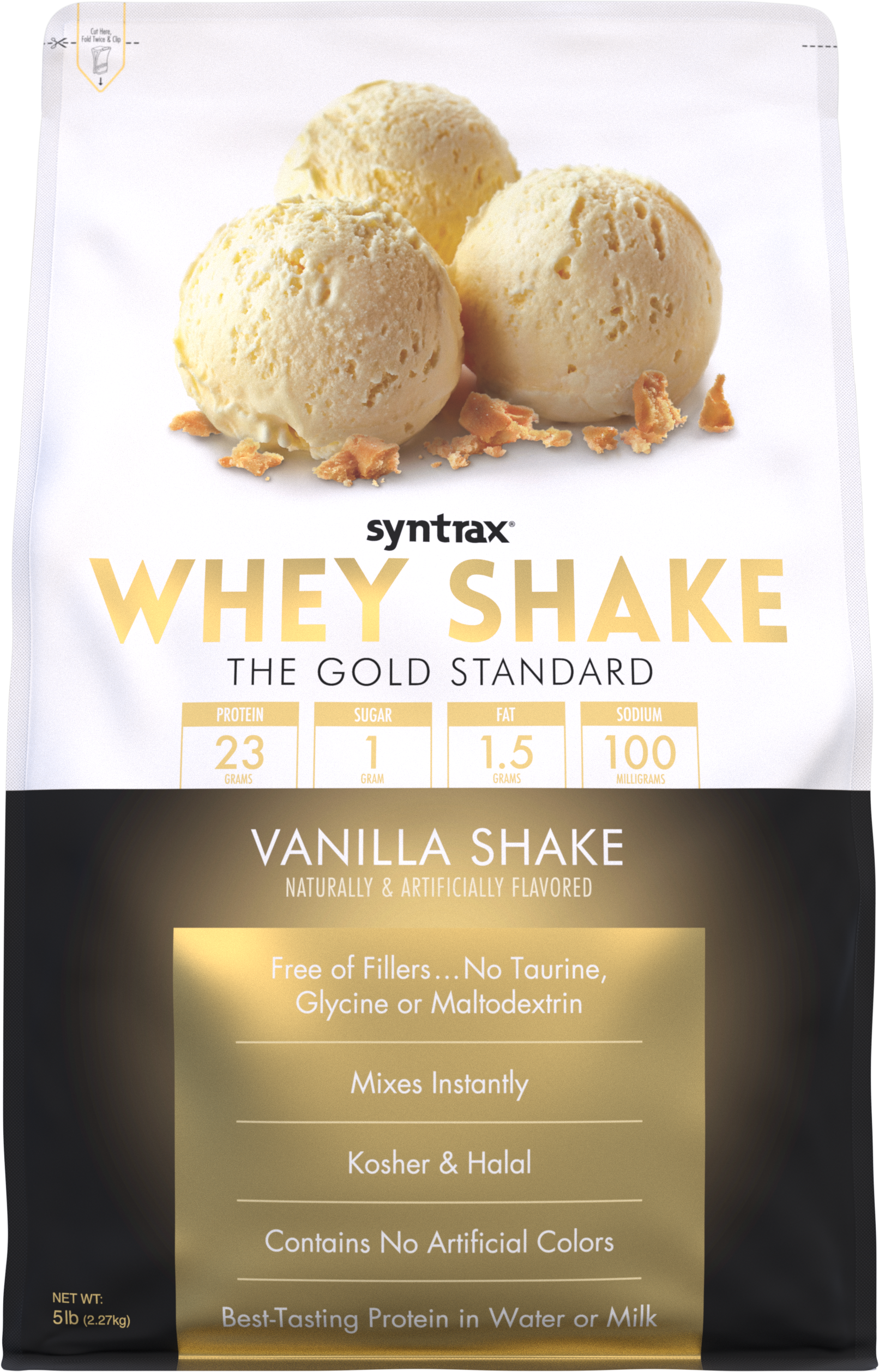 #Flavor_Vanilla Shake #Size_5lb Bag