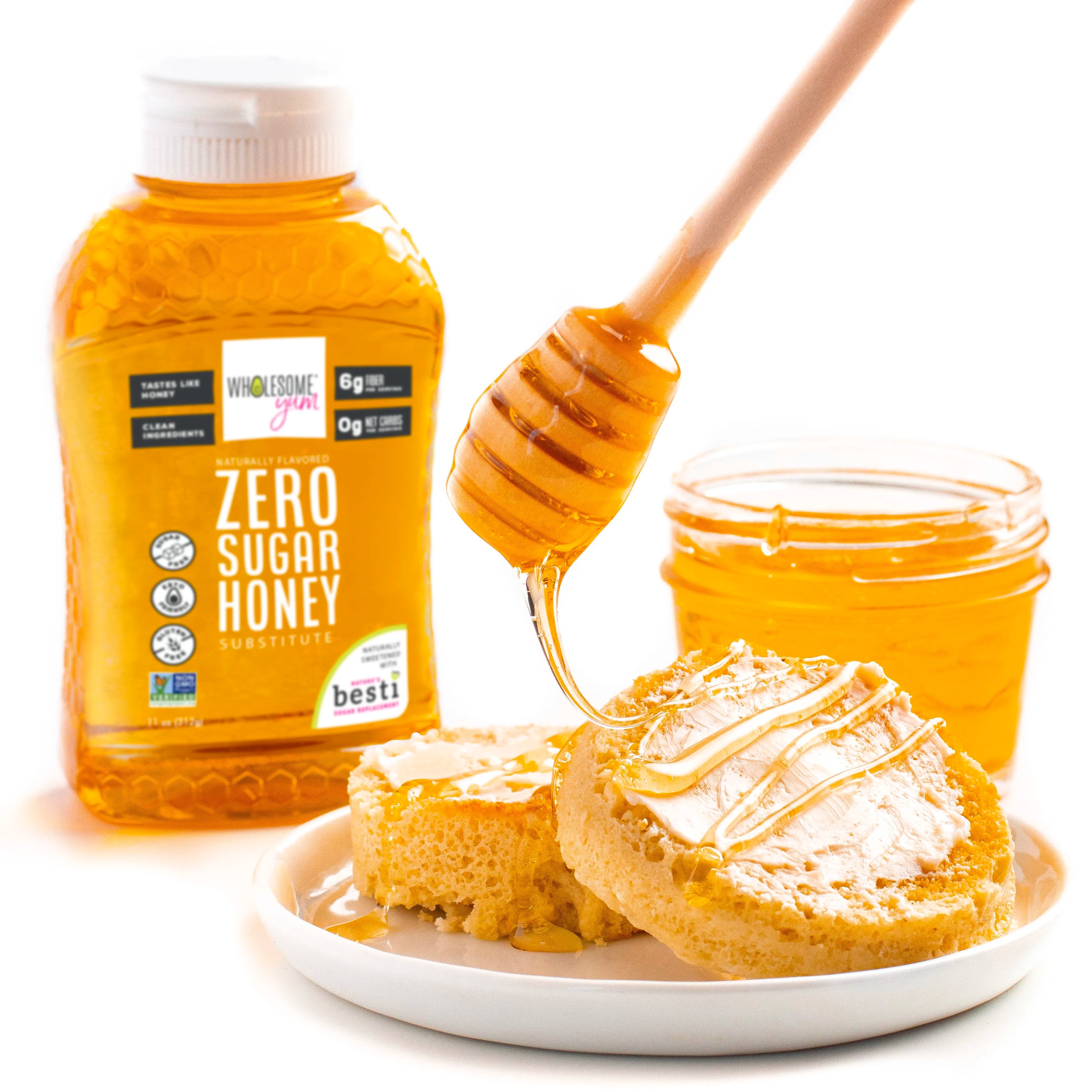 Wholesome Yum Zero Sugar Honey Substitute - 11 oz - High-quality Sweetener by Wholesome Yum at BariatricPal Store