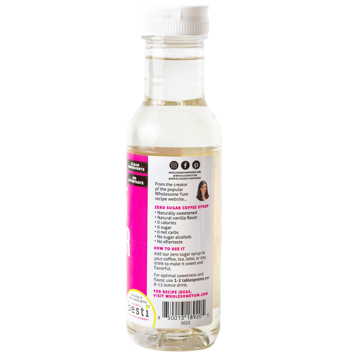 Wholesome Yum Sugar-Free Keto Coffee Syrup - Vanilla - High-quality Syrups by Wholesome Yum at BariatricPal Store