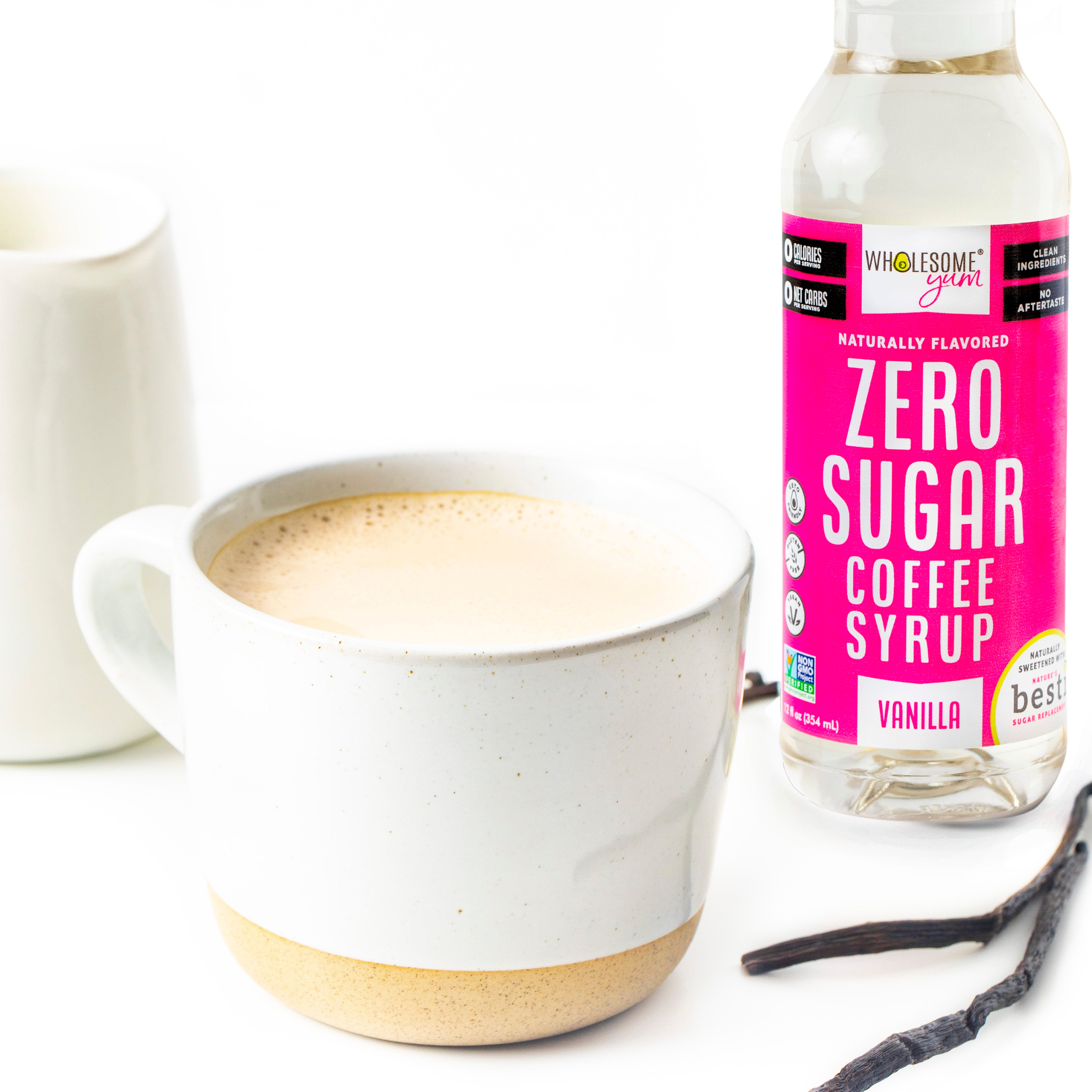 Wholesome Yum Sugar-Free Keto Coffee Syrup - Vanilla - High-quality Syrups by Wholesome Yum at BariatricPal Store