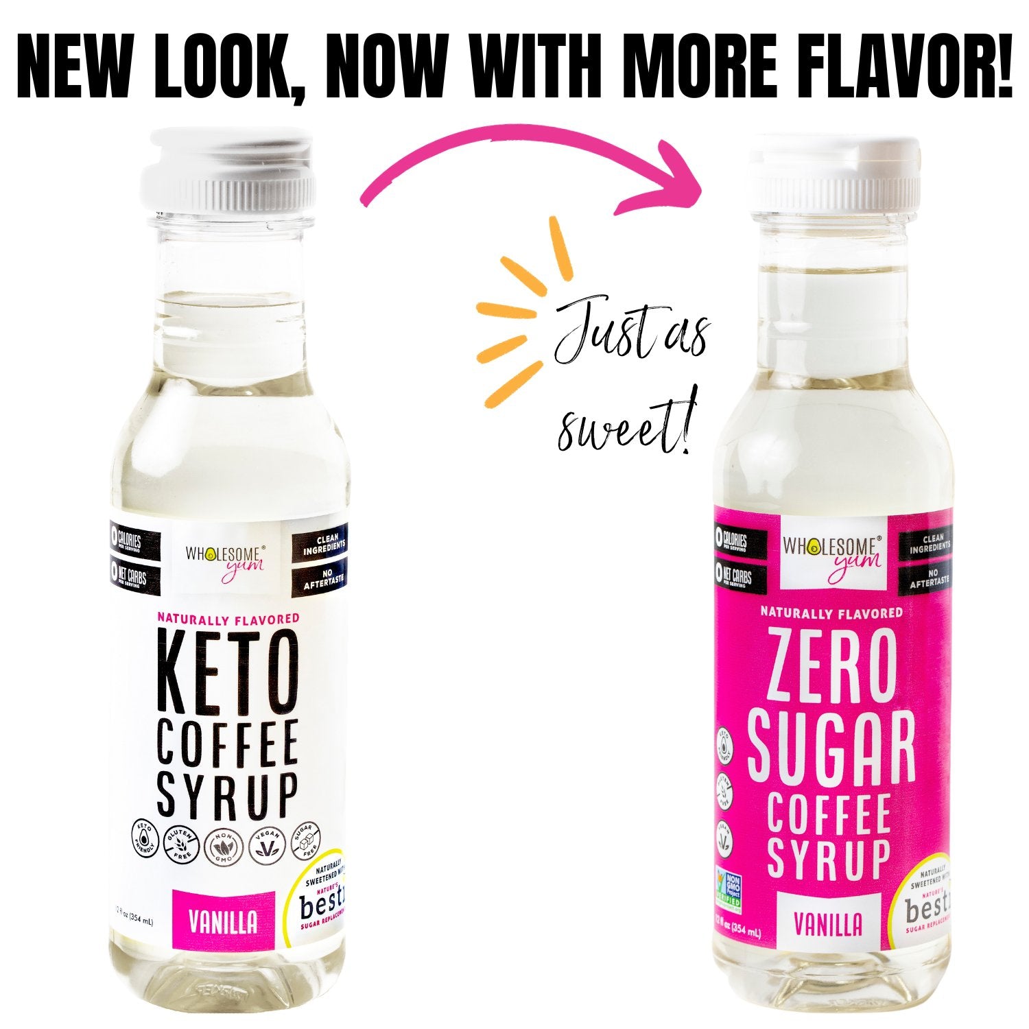 Wholesome Yum Sugar-Free Keto Coffee Syrup - Vanilla - High-quality Syrups by Wholesome Yum at BariatricPal Store