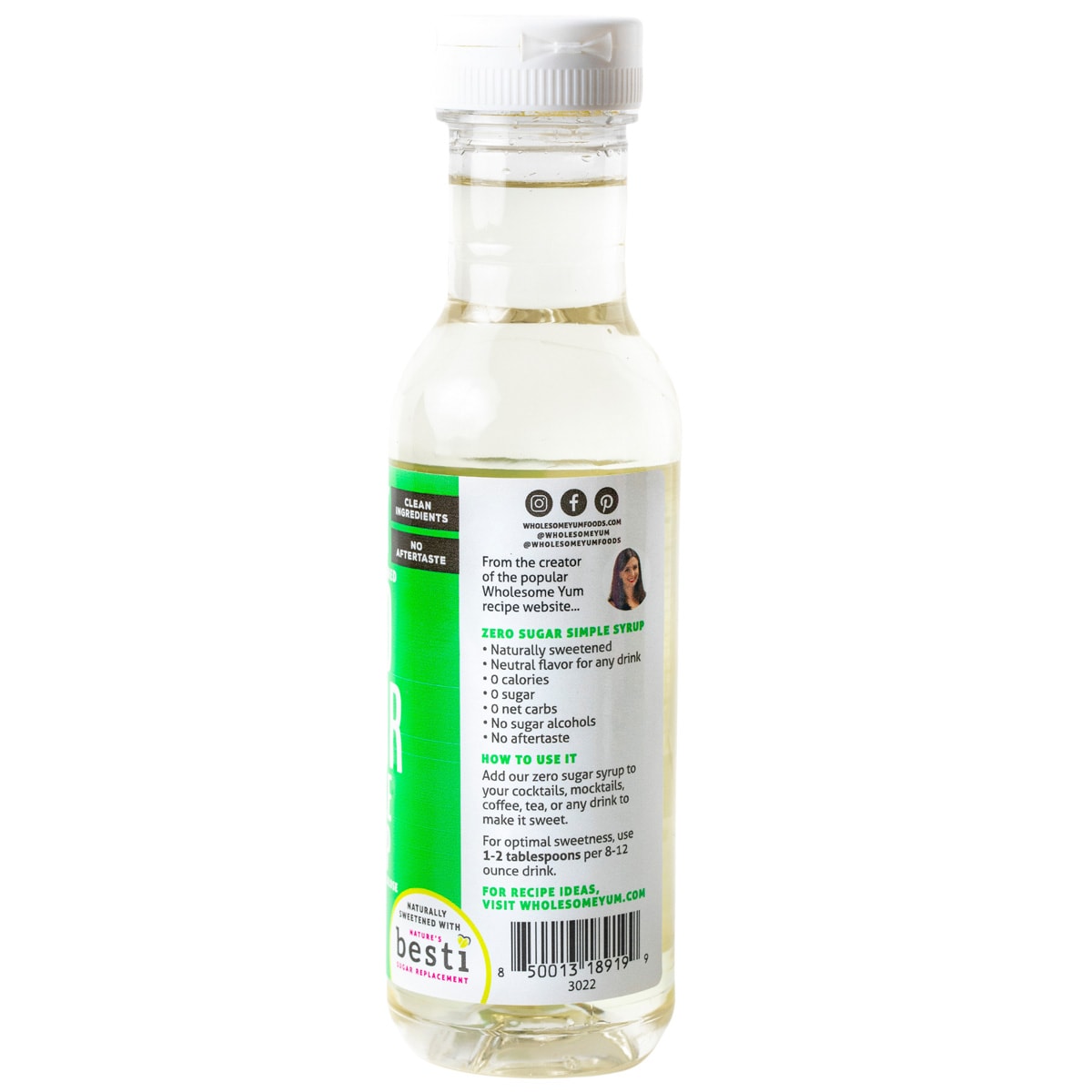 Wholesome Yum Sugar-Free Keto Simple Syrup - High-quality Syrups by Wholesome Yum at BariatricPal Store