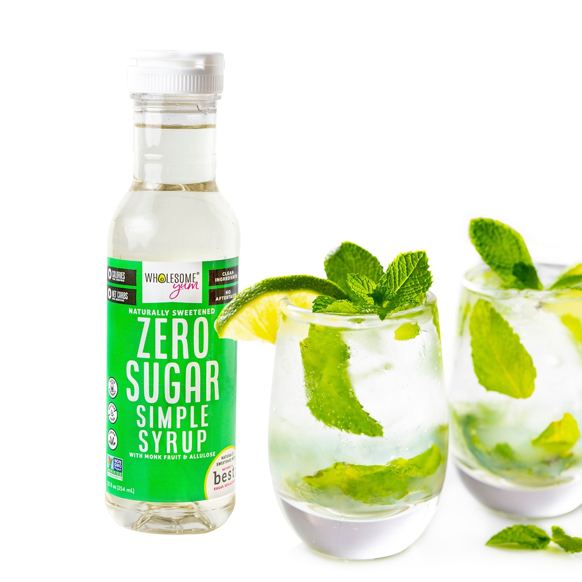 Wholesome Yum Sugar-Free Keto Simple Syrup - High-quality Syrups by Wholesome Yum at BariatricPal Store