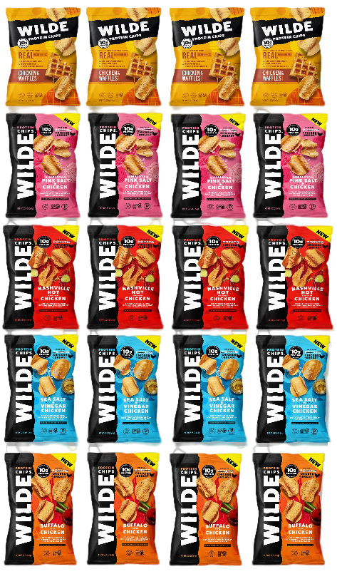Wilde Chicken Chips - Variety Pack - High-quality Protein Chips by Wilde Chips at BariatricPal Store
