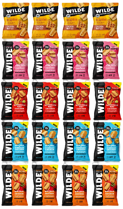 Wilde Chicken Chips - Variety Pack