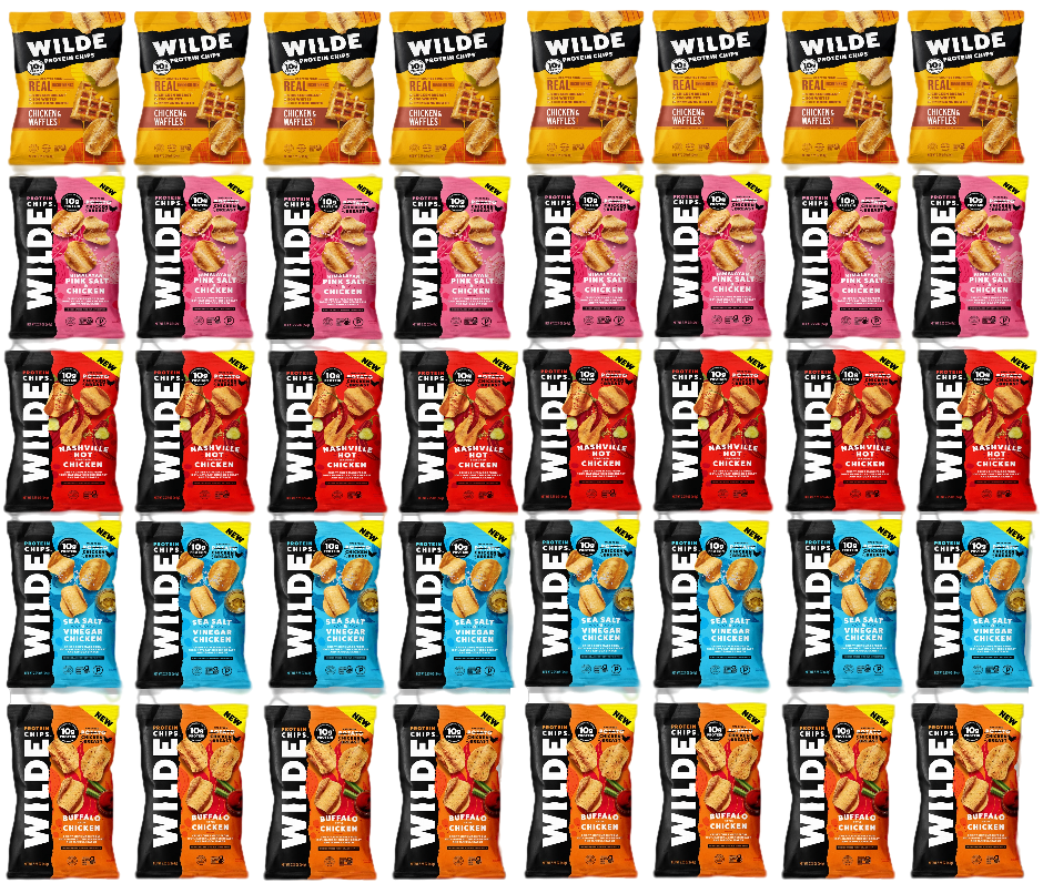 Wilde Chicken Chips - Variety Pack - High-quality Protein Chips by Wilde Chips at BariatricPal Store
