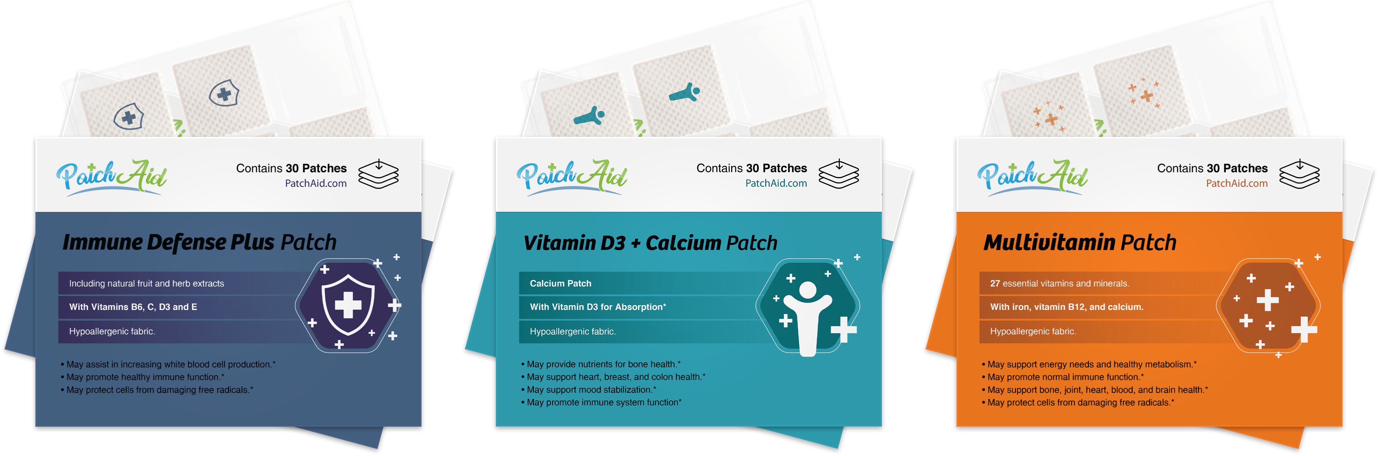 Women’s Health Patch Pack by PatchAid - High-quality Vitamin Patch by PatchAid at BariatricPal Store
