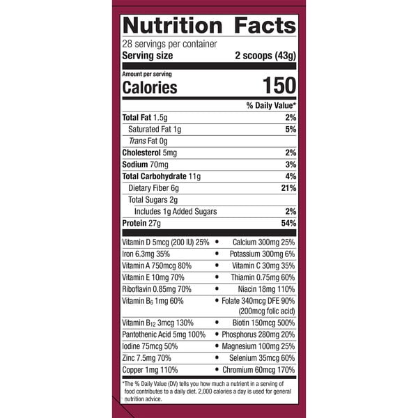 #Flavor_Cookies and Cream #Size_28 servings