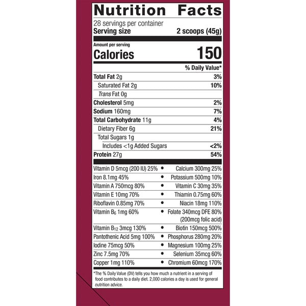 #Flavor_Chocolate #Size_28 servings