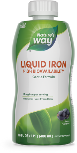 Nature's Way Liquid Iron (18mg) - Berry Flavor