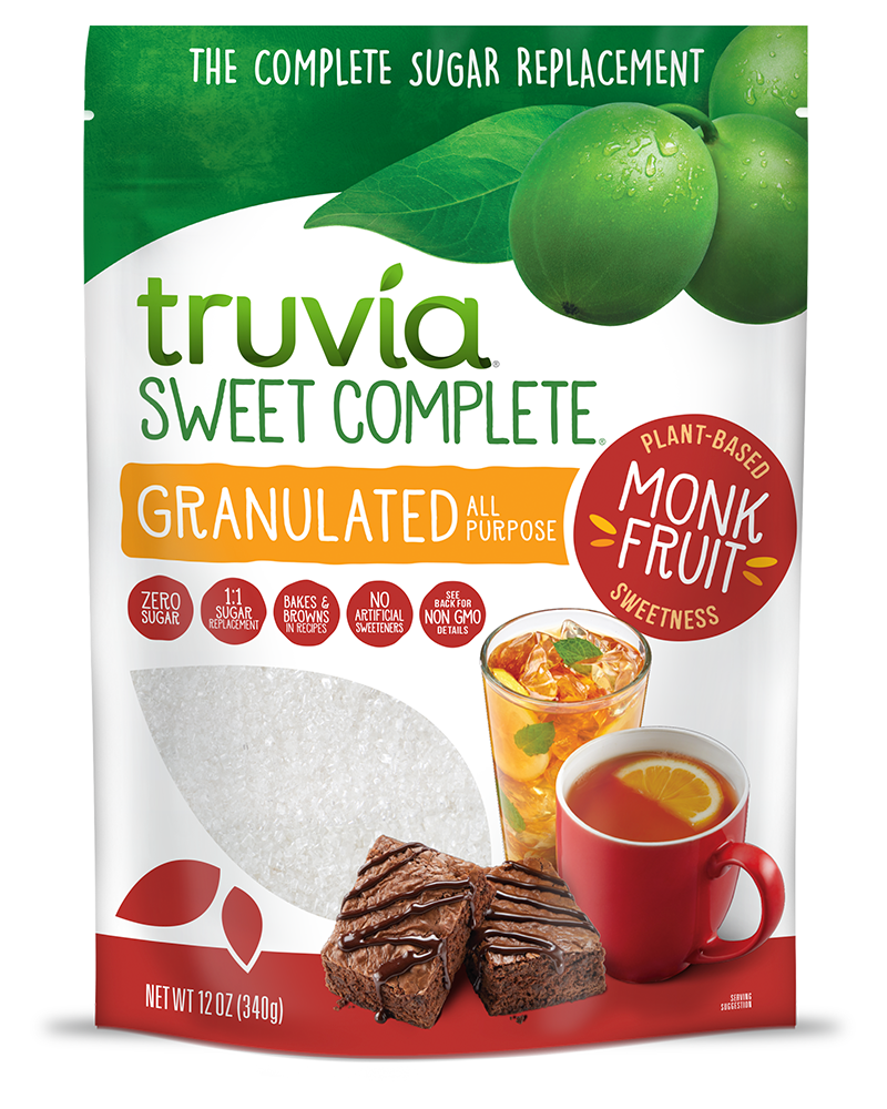 Truvia Sweet Complete Granulated All-Purpose Monk Fruit Sweetener 12 oz (340g) - High-quality Baking Products by Truvia at 