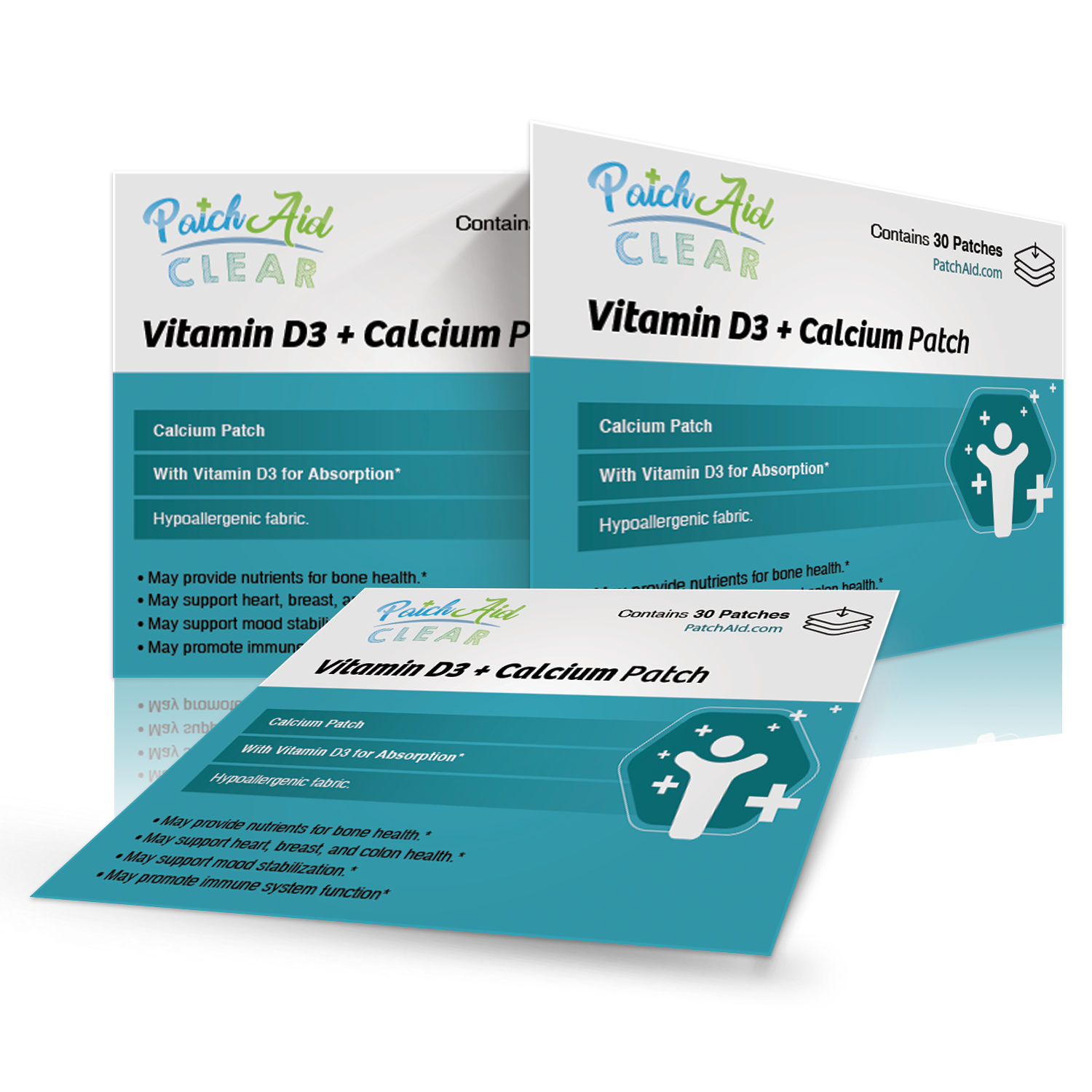 Vitamin D3 Plus Calcium Vitamin Patch by PatchAid - High-quality Vitamin Patch by PatchAid at BariatricPal Store