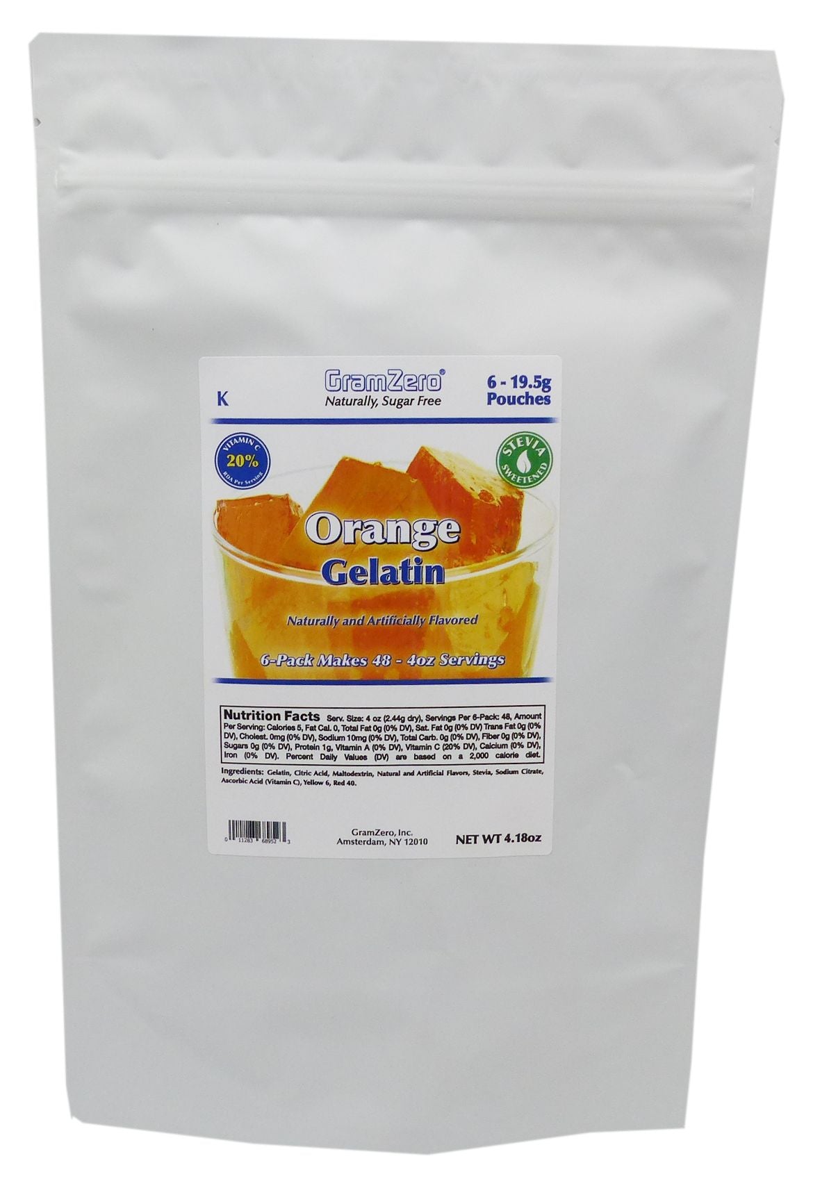 #Flavor_Orange #Size_6 pouches