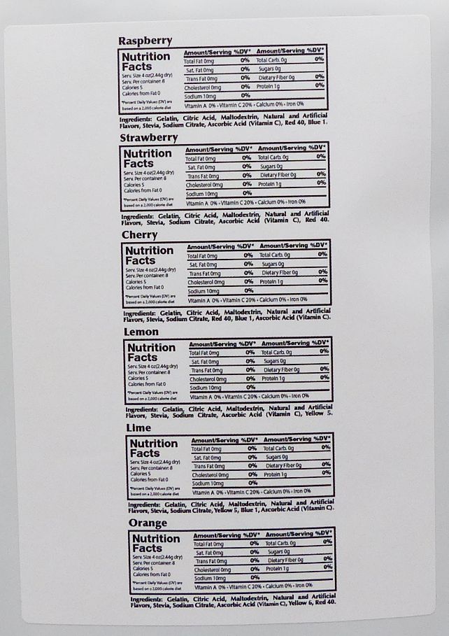 GramZero Stevia Sweetened Sugar Free Gelatin Mix - High-quality Bariatric Approved by GramZero at BariatricPal Store