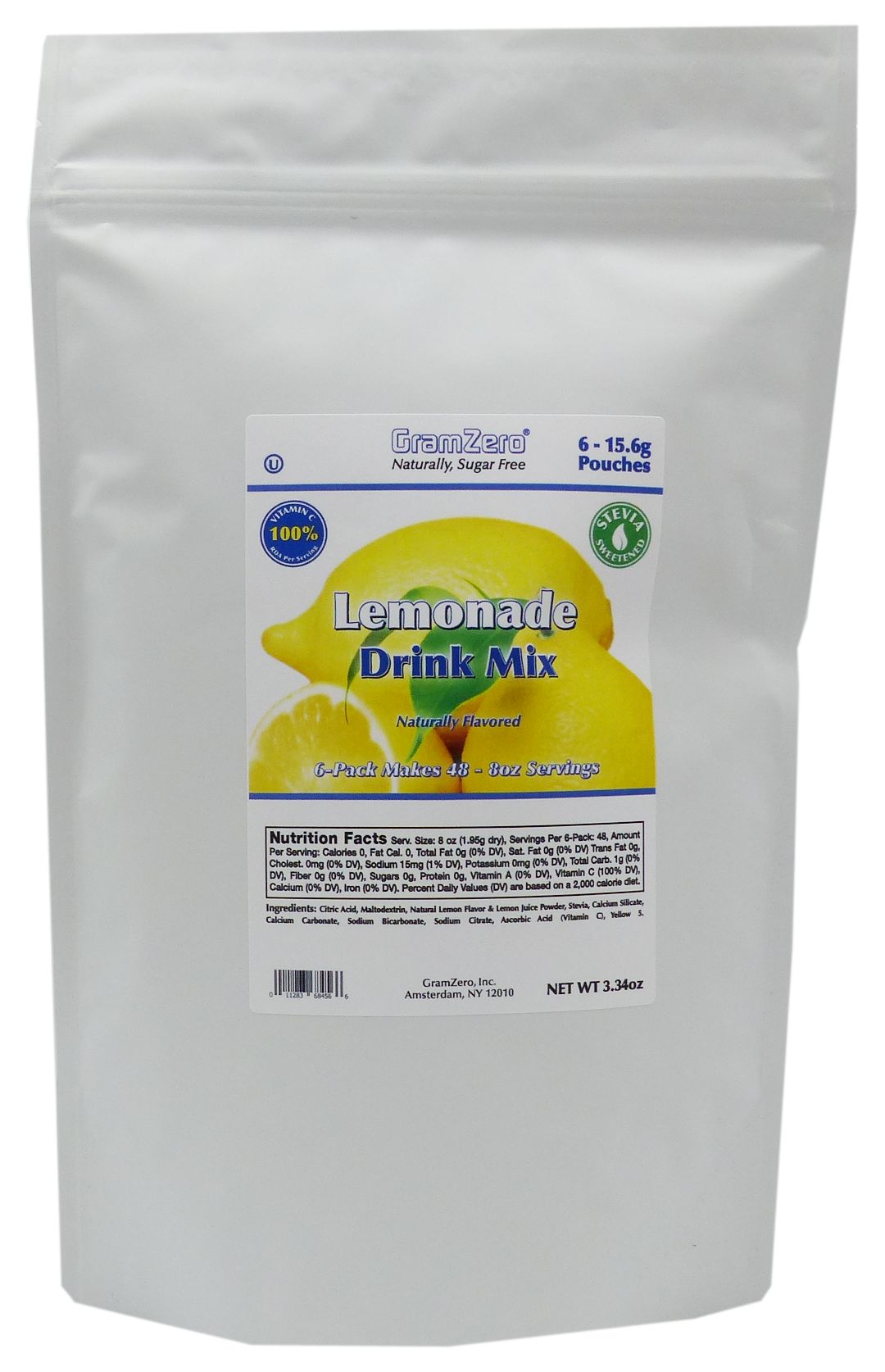 #Flavor_Lemonade #Size_6 pouches