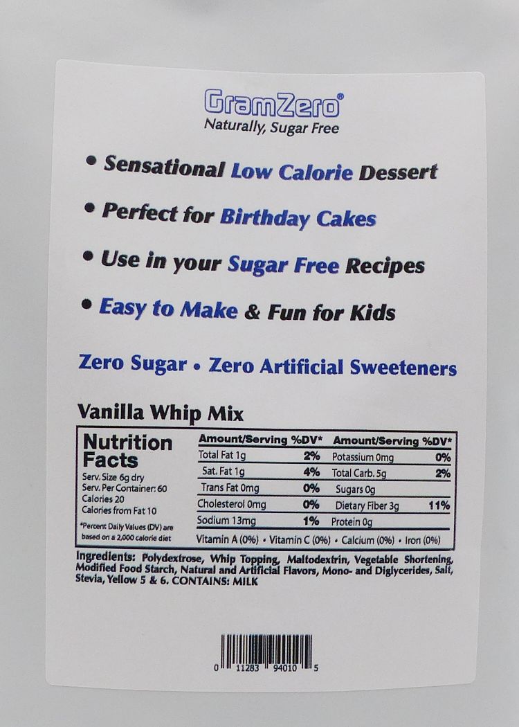 #Flavor_Vanilla Whip #Size_4 pouches