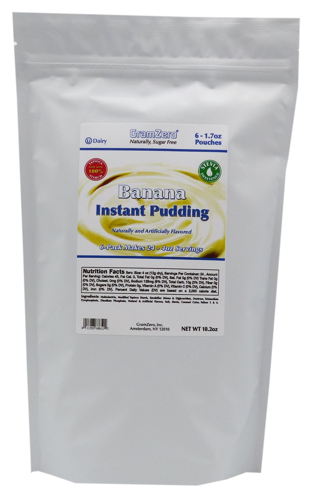 #Flavor_Banana #Size_6 pouches