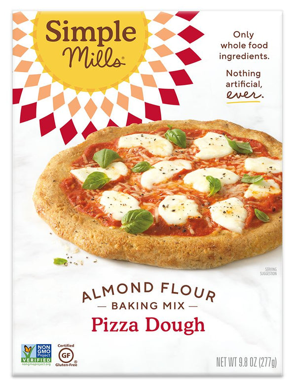 Simple Mills Pizza Dough Almond Flour Mix 9.8 oz - High-quality Bread Products by Simple Mills at 