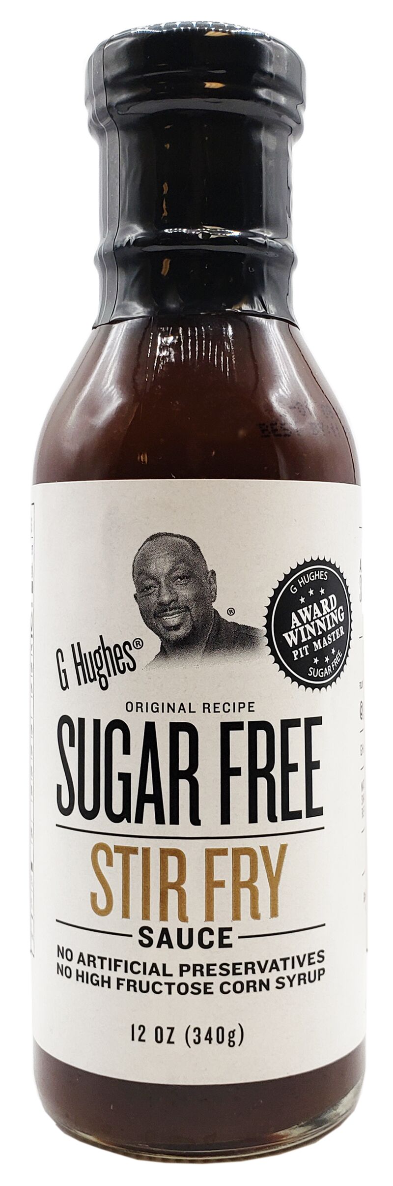 G. Hughes Smokehouse Sugar Free Stir Fry Sauce (12 oz) - High-quality Gluten Free by G Hughes at BariatricPal Store