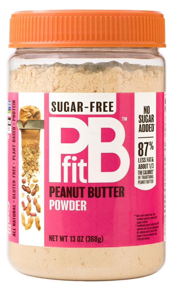 BetterBody Foods PB Fit Sugar-Free Peanut Butter Powder (13oz) - High-quality Nuts, Seeds and Fruits by BetterBody Foods at 