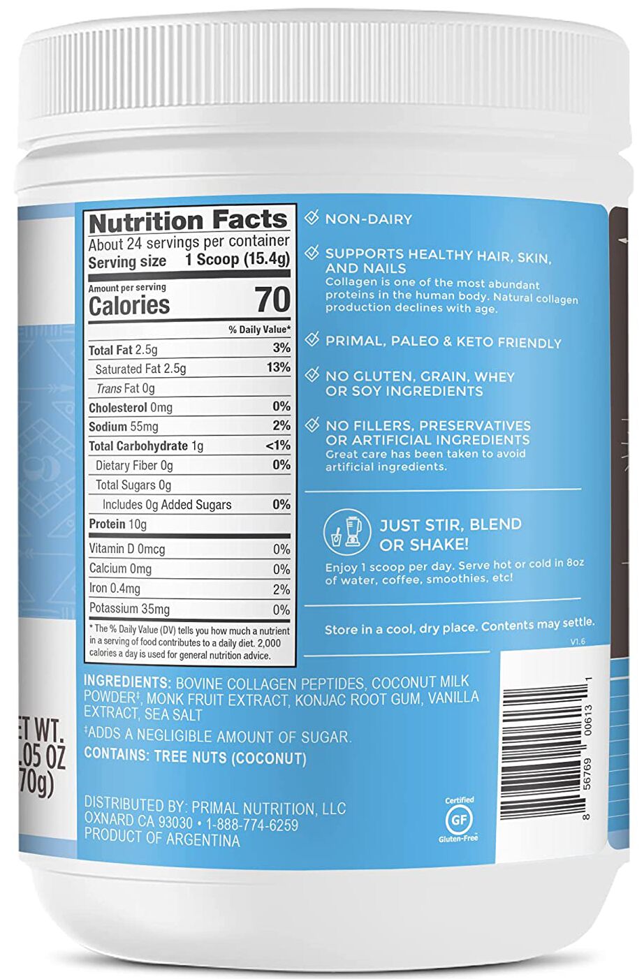 #Flavor_Vanilla Coconut #Size_13.05 oz