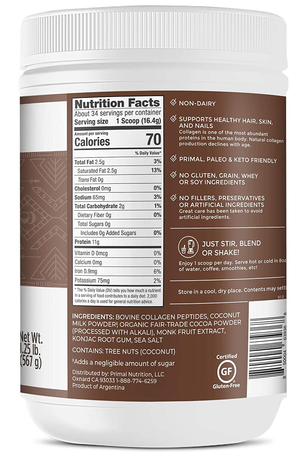 #Flavor_Chocolate Coconut #Size_13.9 oz