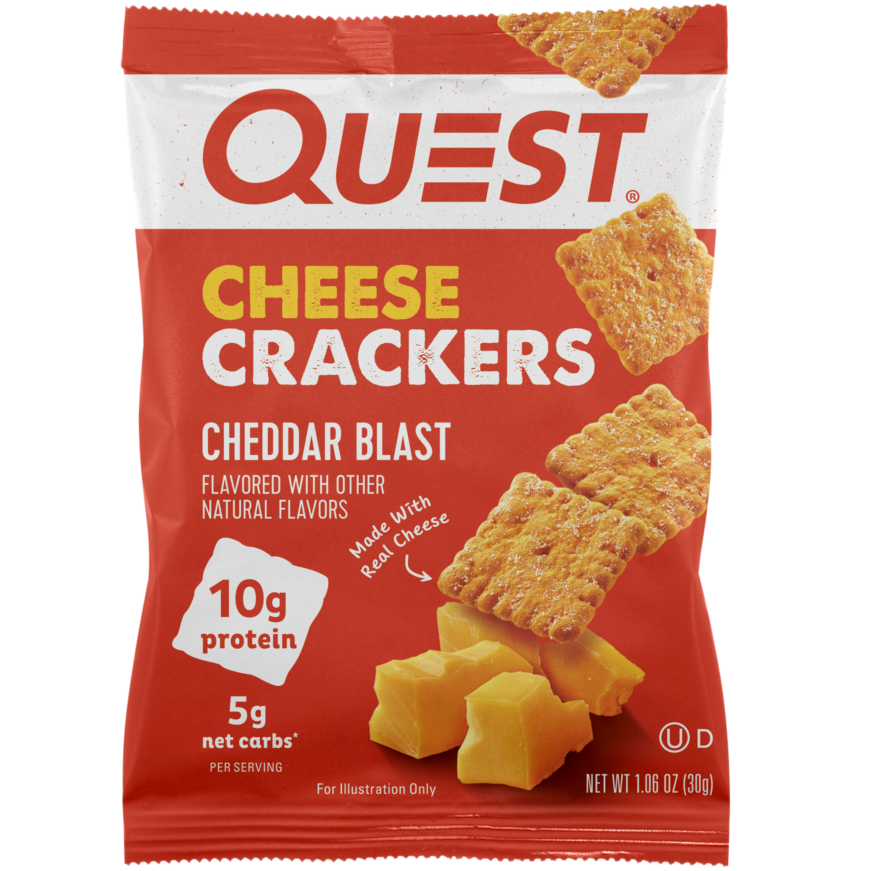 Quest Nutrition Cheese Crackers - High-quality Protein by Quest Nutrition at 