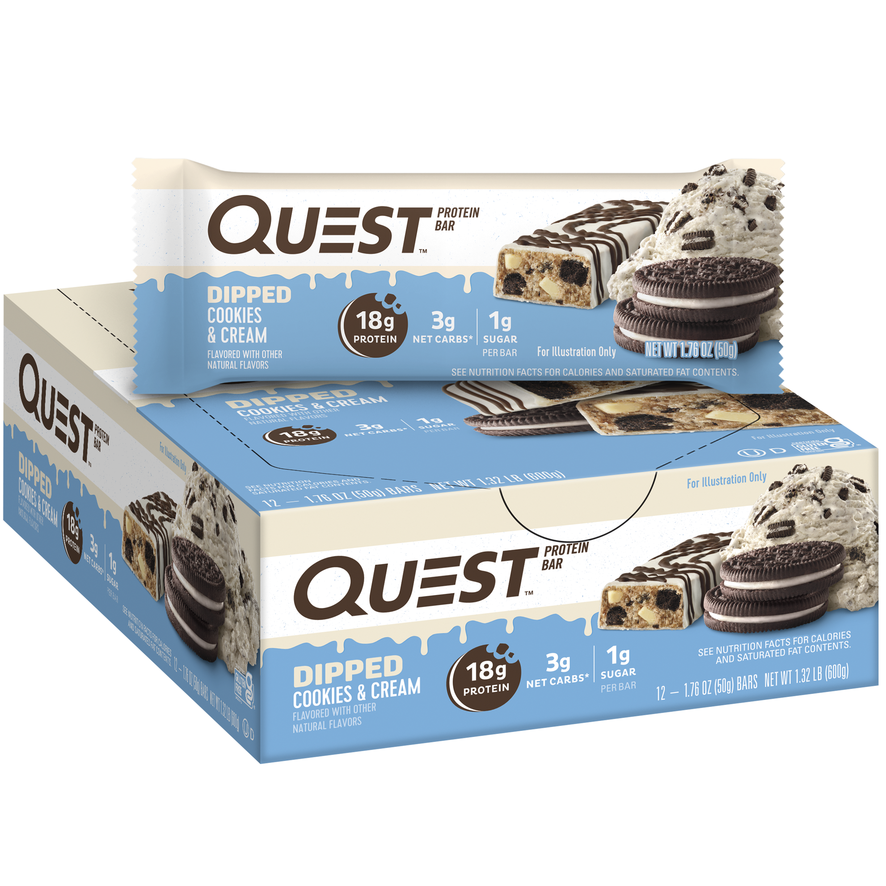 #Flavor_Dipped Cookies & Cream