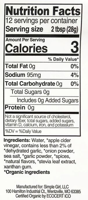 #Flavor_Citrus Ginger, Organic #Size_12 fl oz